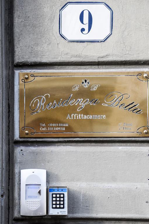 Residenza Betta Bed & Breakfast Firenze Eksteriør bilde
